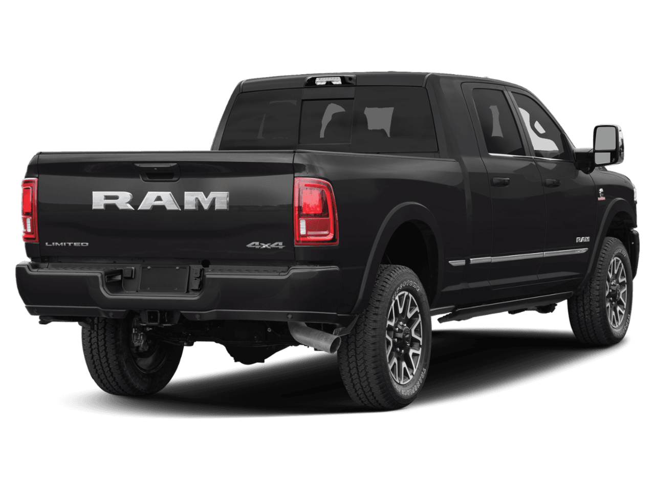 2026 Ram 2500 Limited - Rear 3/4, facing to the right