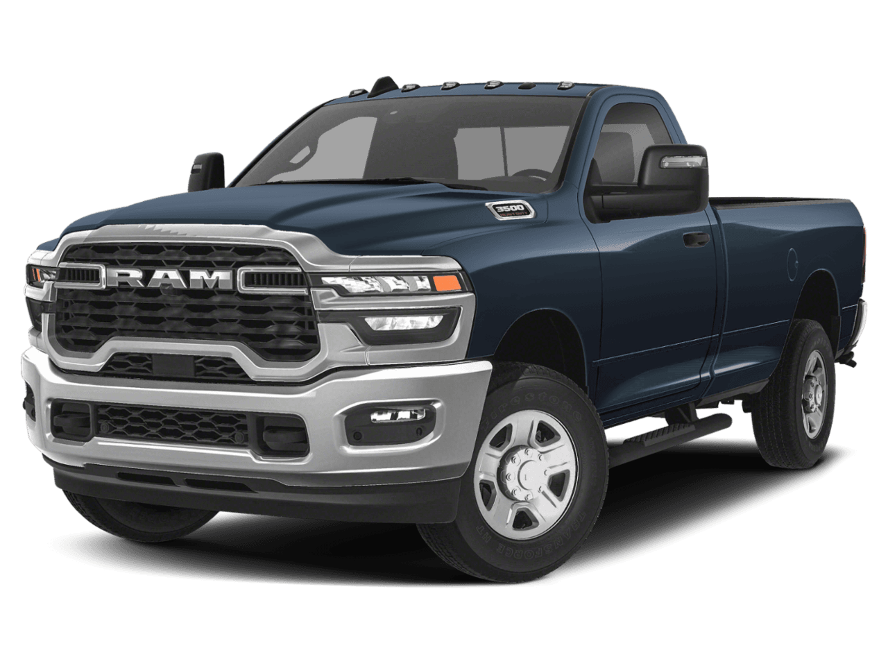 2026 Ram 3500 Tradesman - Front 3/4, facing to the left