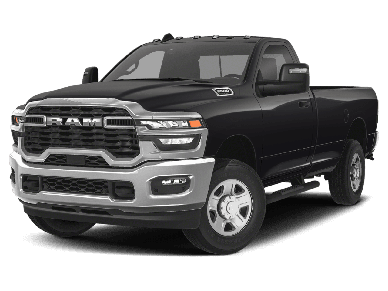 2026 Ram 3500 Tradesman - Front 3/4, facing to the left