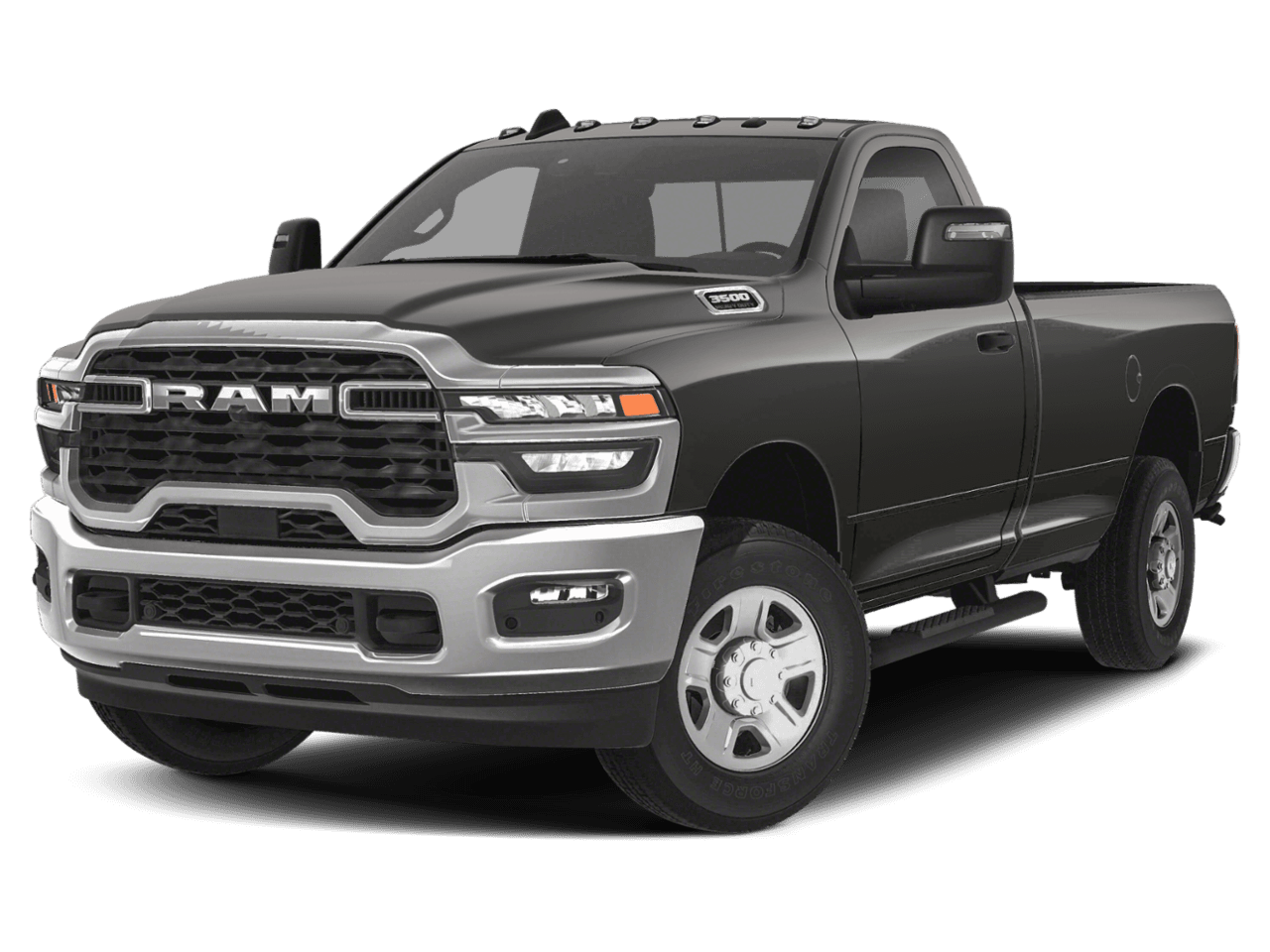 2026 Ram 3500 Tradesman - Front 3/4, facing to the left