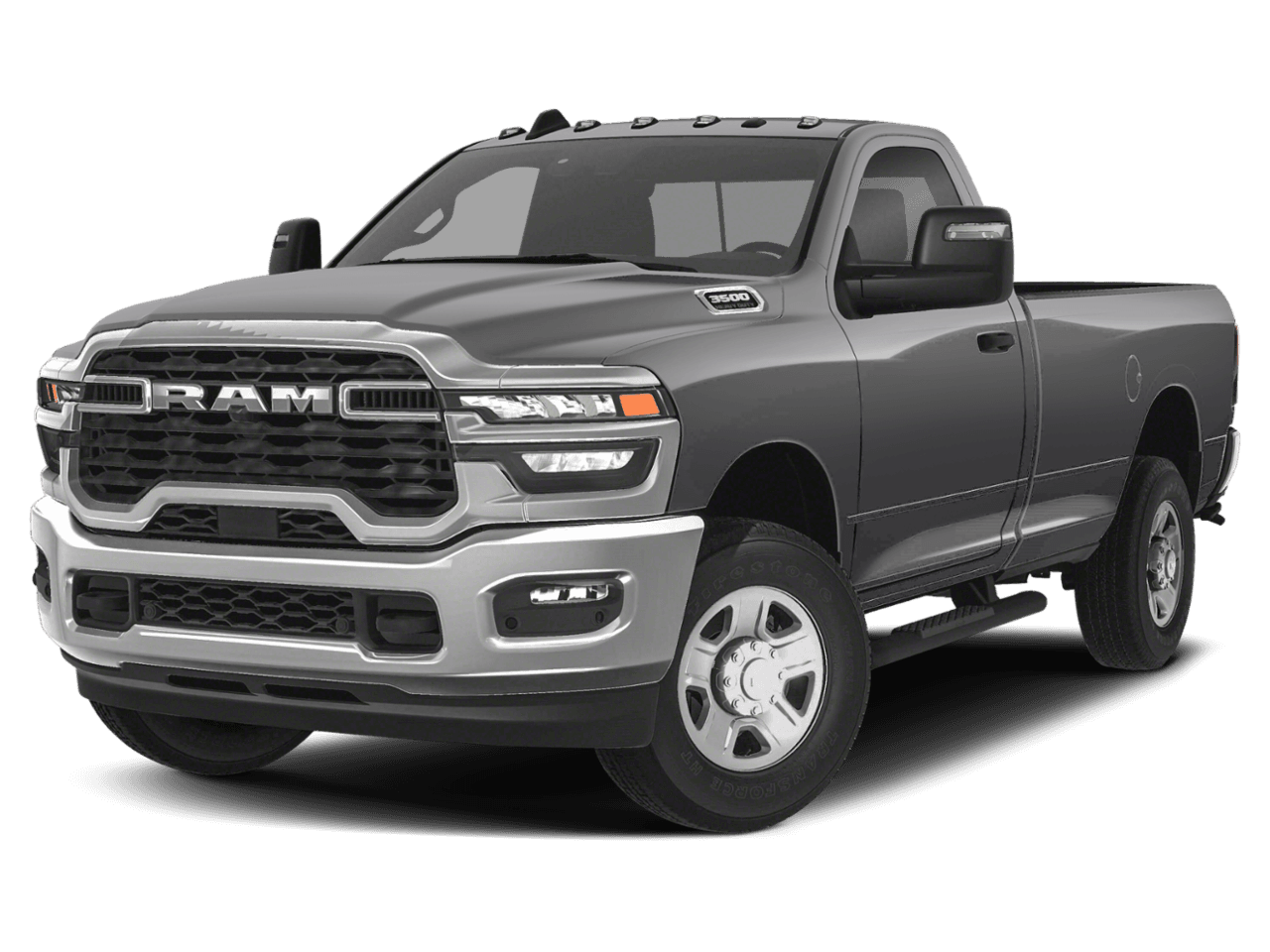 2026 Ram 3500 Tradesman - Front 3/4, facing to the left