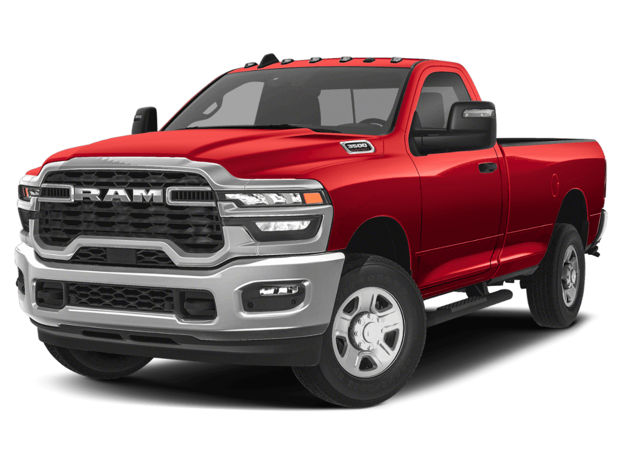 2026 Ram 3500 Tradesman - Front 3/4, facing to the left