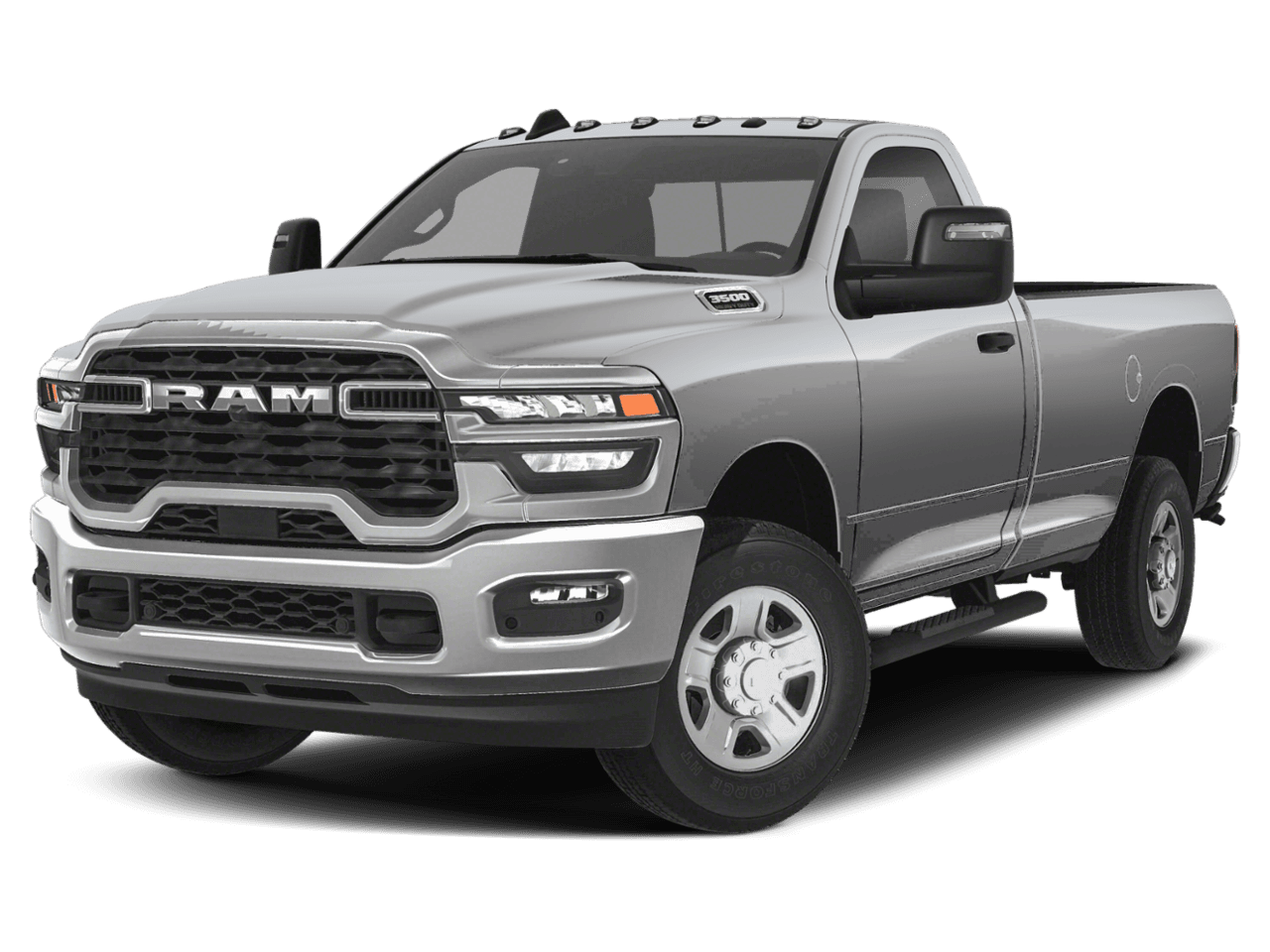 2026 Ram 3500 Tradesman - Front 3/4, facing to the left