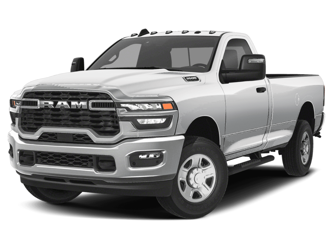 2026 Ram 3500 Tradesman - Front 3/4, facing to the left