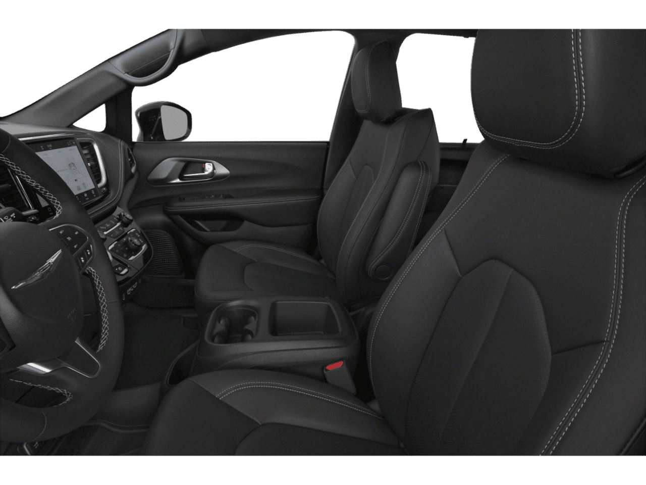 2026 Chrysler Pacifica Limited - Interior Driver's Side with Door Open, Front Seat Feature