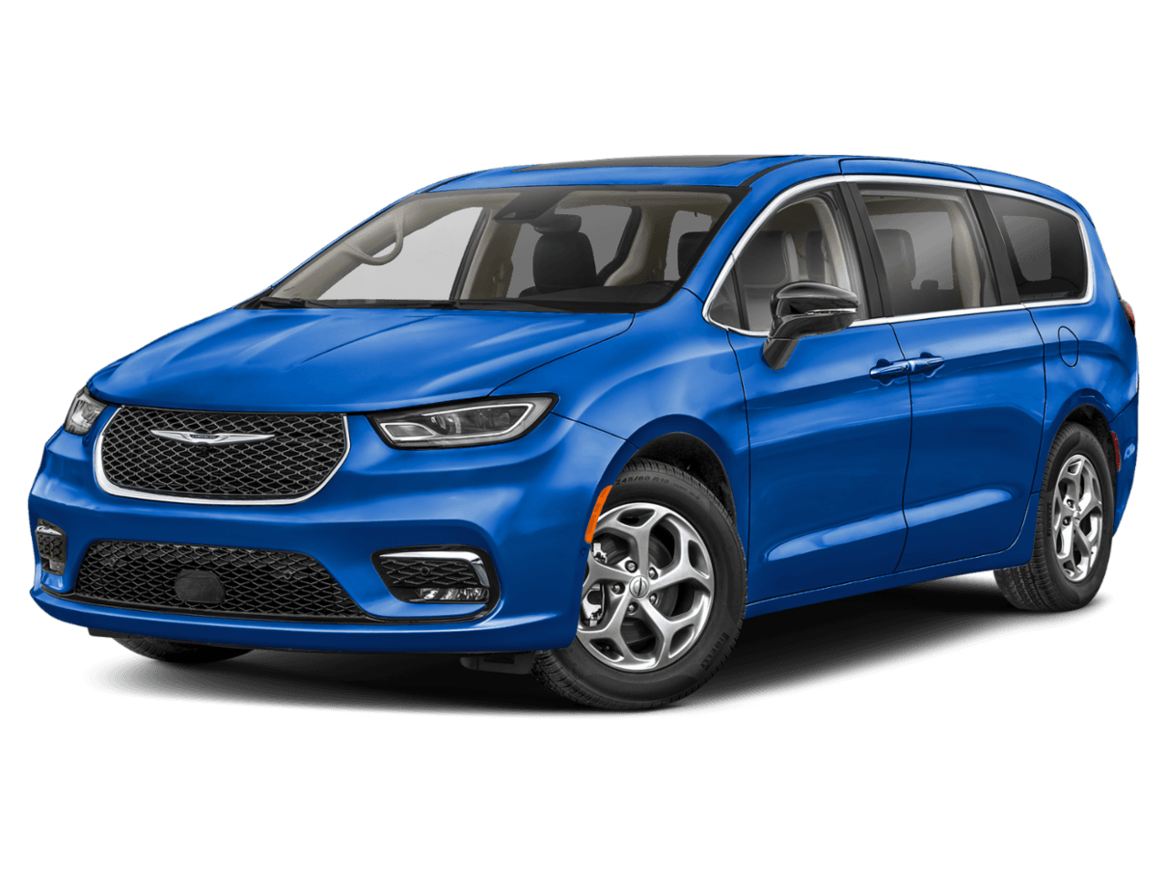 2026 Chrysler Pacifica Pinnacle - Front 3/4, facing to the left