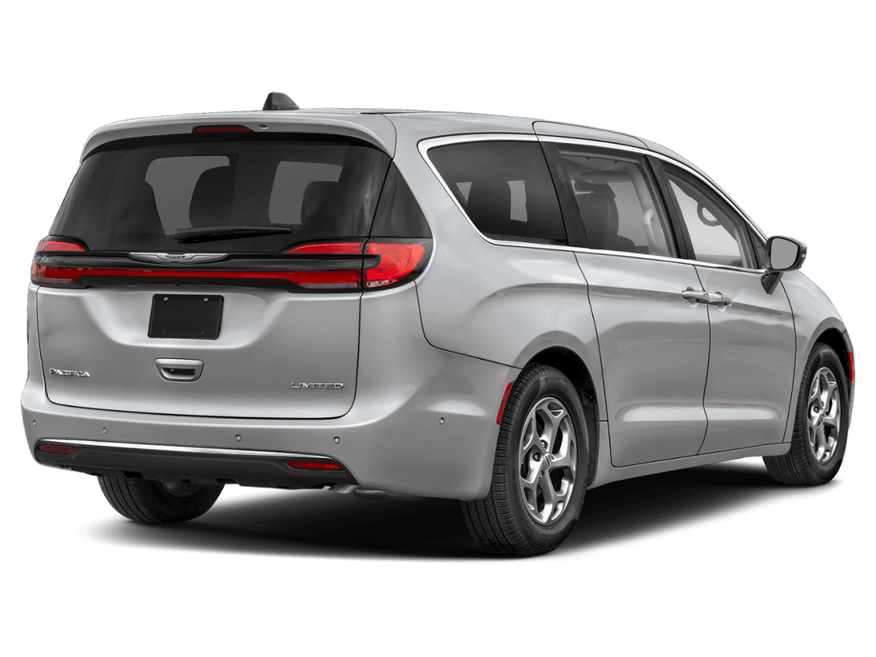 2026 Chrysler Pacifica Pinnacle - Rear 3/4, facing to the right