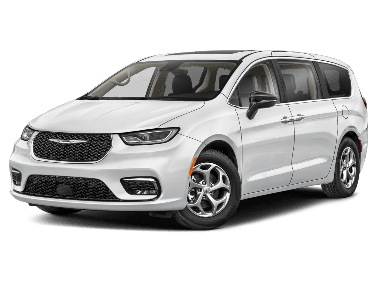 2026 Chrysler Pacifica Pinnacle - Front 3/4, facing to the left