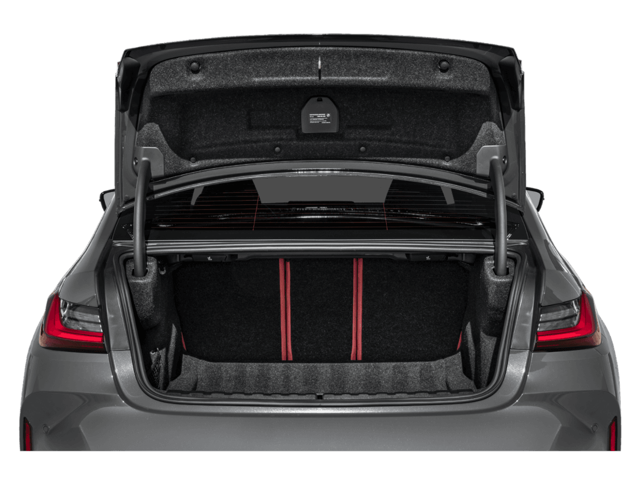 2026 BMW M3 Sedan - Interior Trunk with Hatch Open Feature