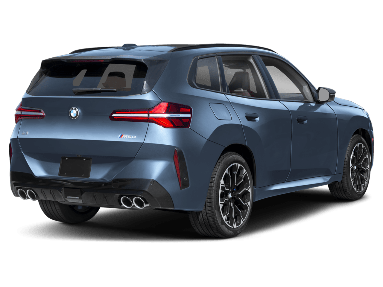 2026 BMW X3 M50 xDrive - Rear 3/4, facing to the right