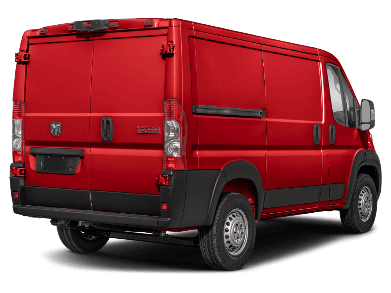 2026 Ram ProMaster Cargo Van Tradesman - Rear 3/4, facing to the right