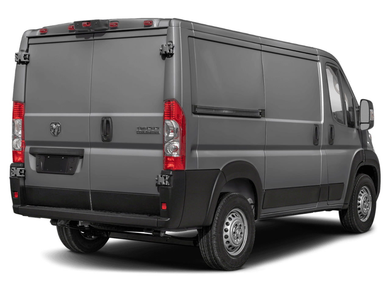 2026 Ram ProMaster Cargo Van Tradesman - Rear 3/4, facing to the right