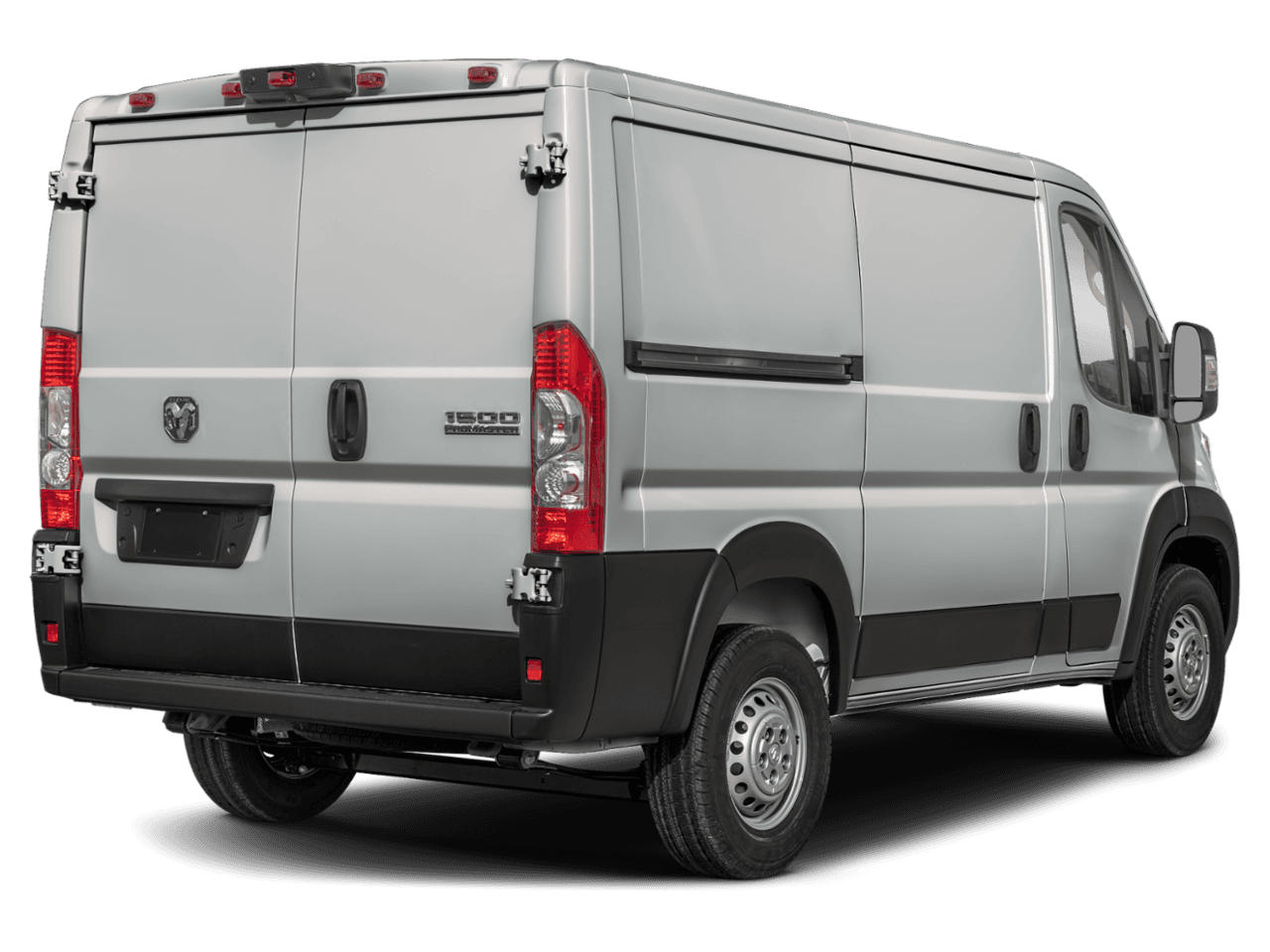 2026 Ram ProMaster Cargo Van SLT - Rear 3/4, facing to the right