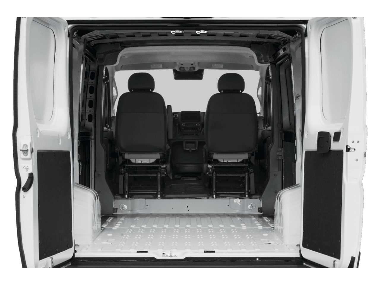 2026 Ram ProMaster Cargo Van SLT - Interior Trunk with Hatch Open Feature