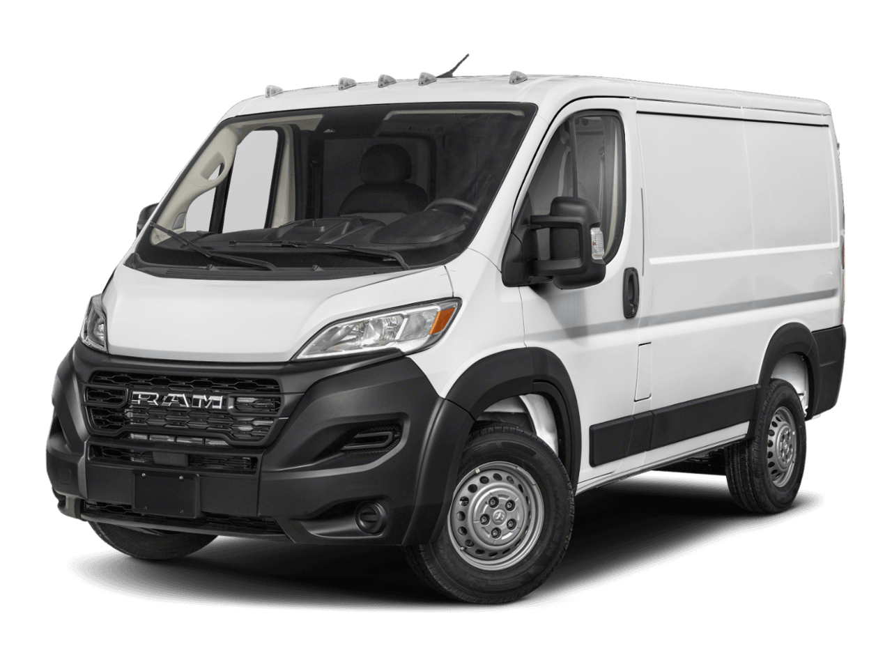 2026 Ram ProMaster Cargo Van SLT - Front 3/4, facing to the left