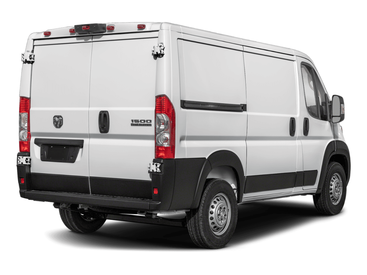 2026 Ram ProMaster Cargo Van SLT - Rear 3/4, facing to the right