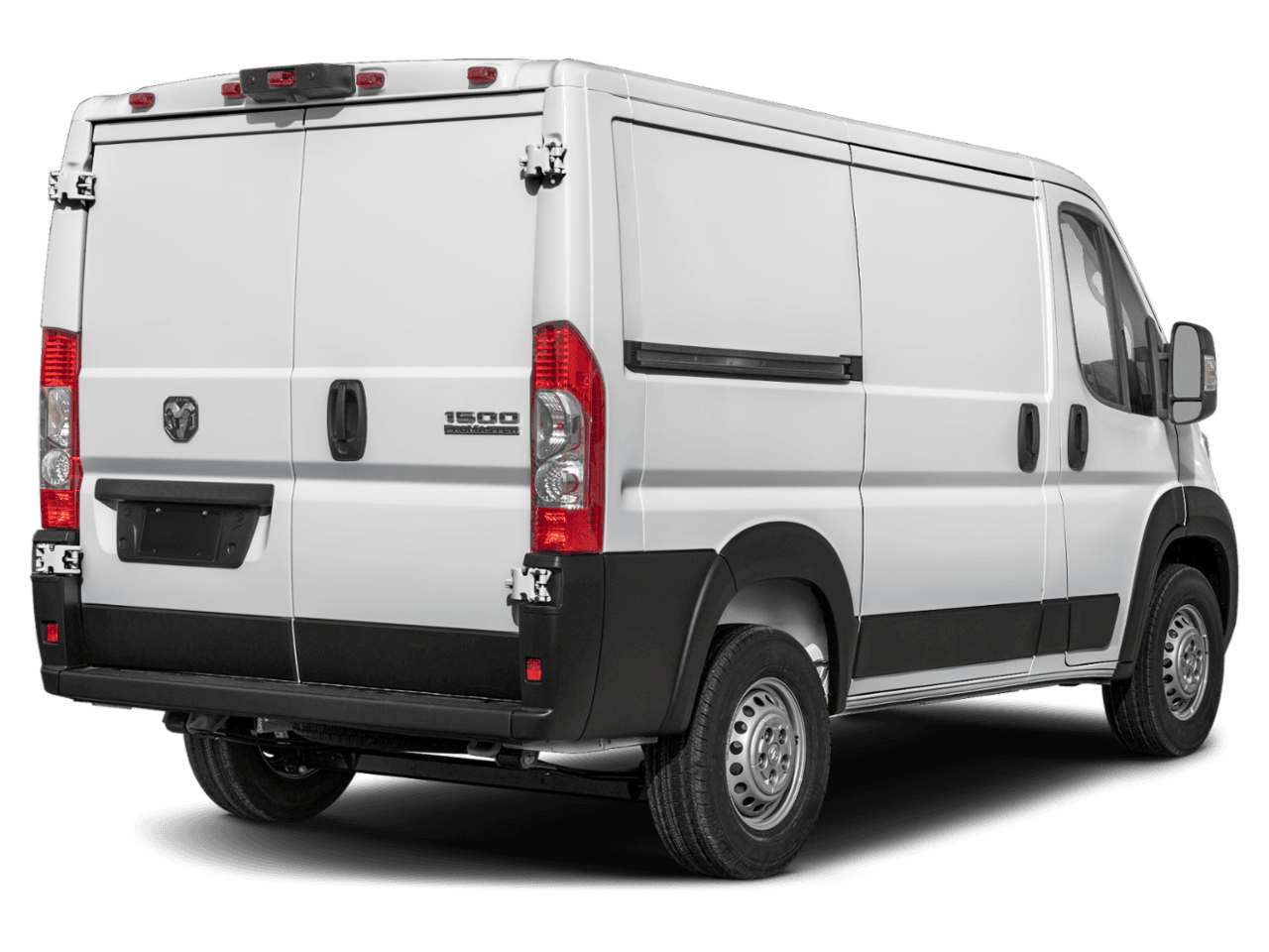 2026 Ram ProMaster Cargo Van SLT - Rear 3/4, facing to the right