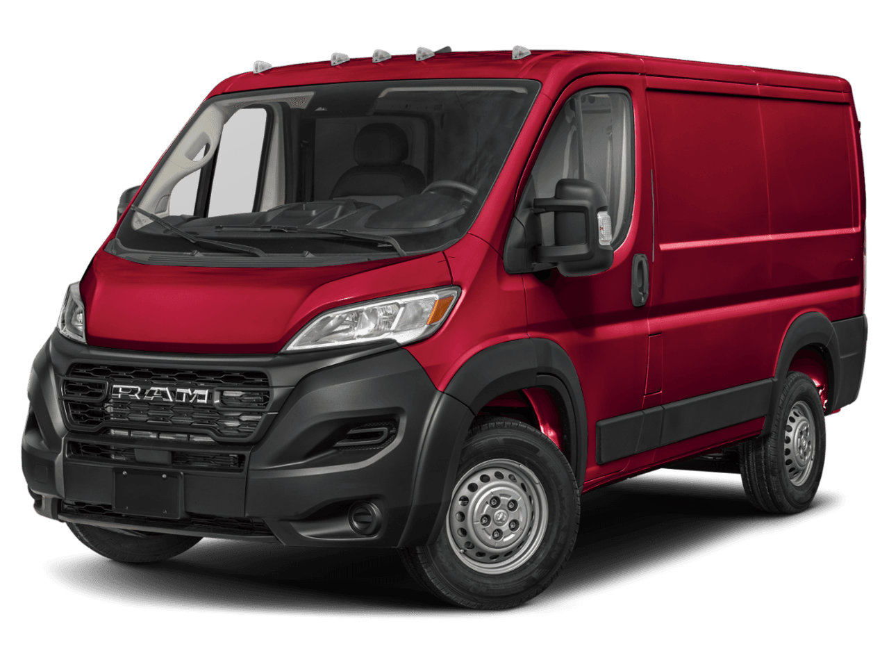 2026 Ram ProMaster Cargo Van SLT+ - Front 3/4, facing to the left