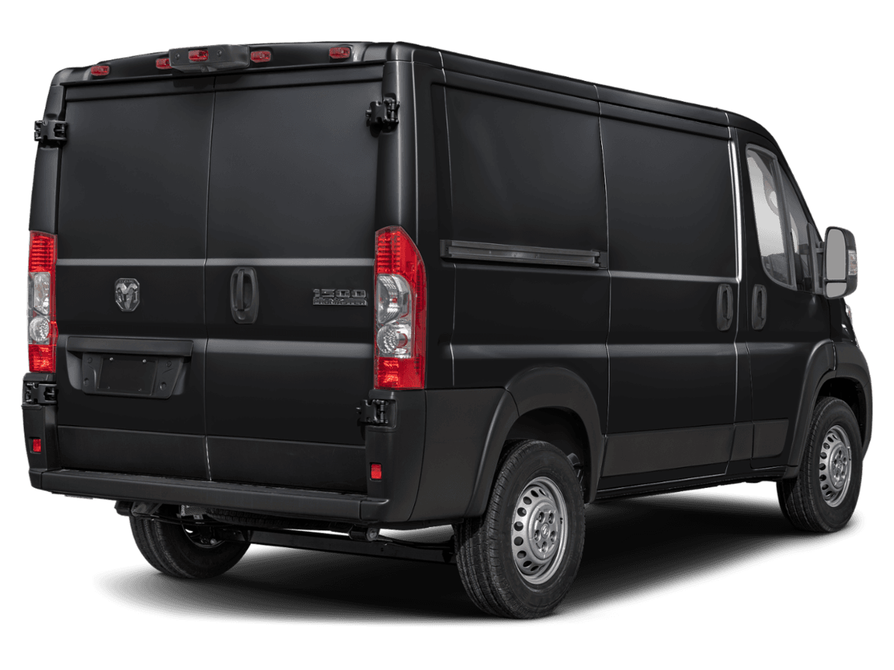 2026 Ram ProMaster Cargo Van SLT+ - Rear 3/4, facing to the right