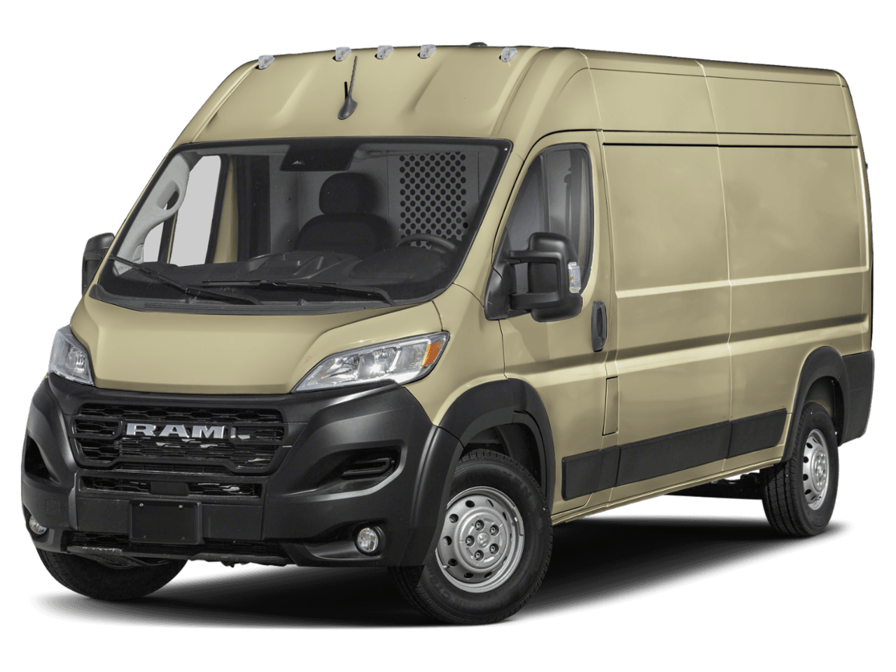 2026 Ram ProMaster Cargo Van SLT+ - Front 3/4, facing to the left
