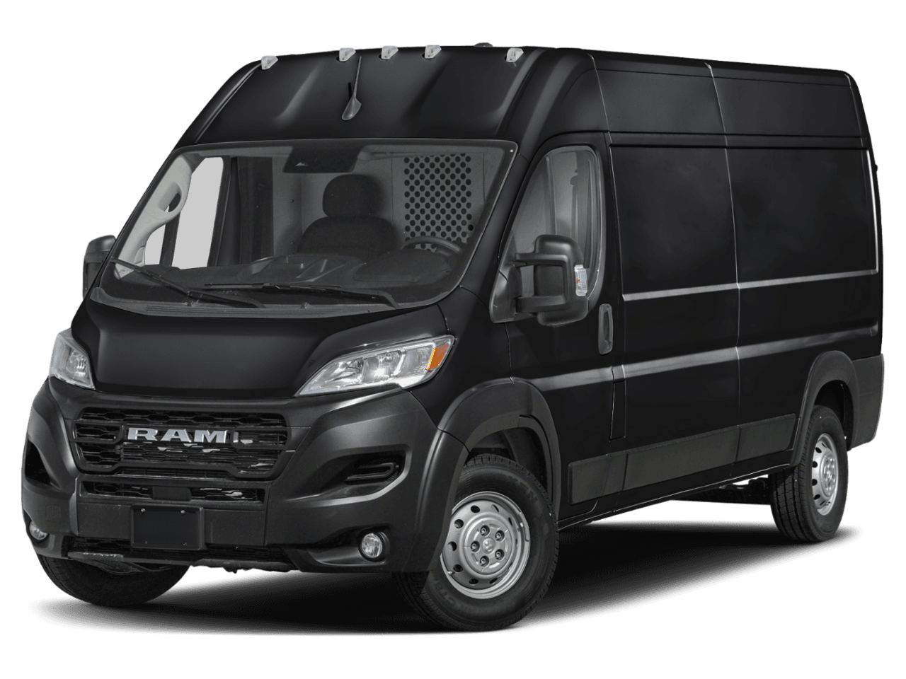 2026 Ram ProMaster Cargo Van SLT - Front 3/4, facing to the left
