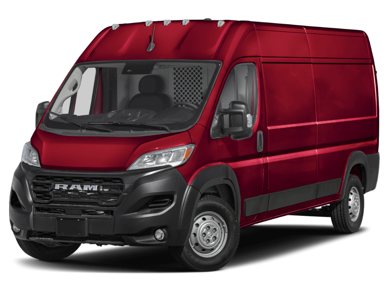 2026 Ram ProMaster Cargo Van SLT - Front 3/4, facing to the left