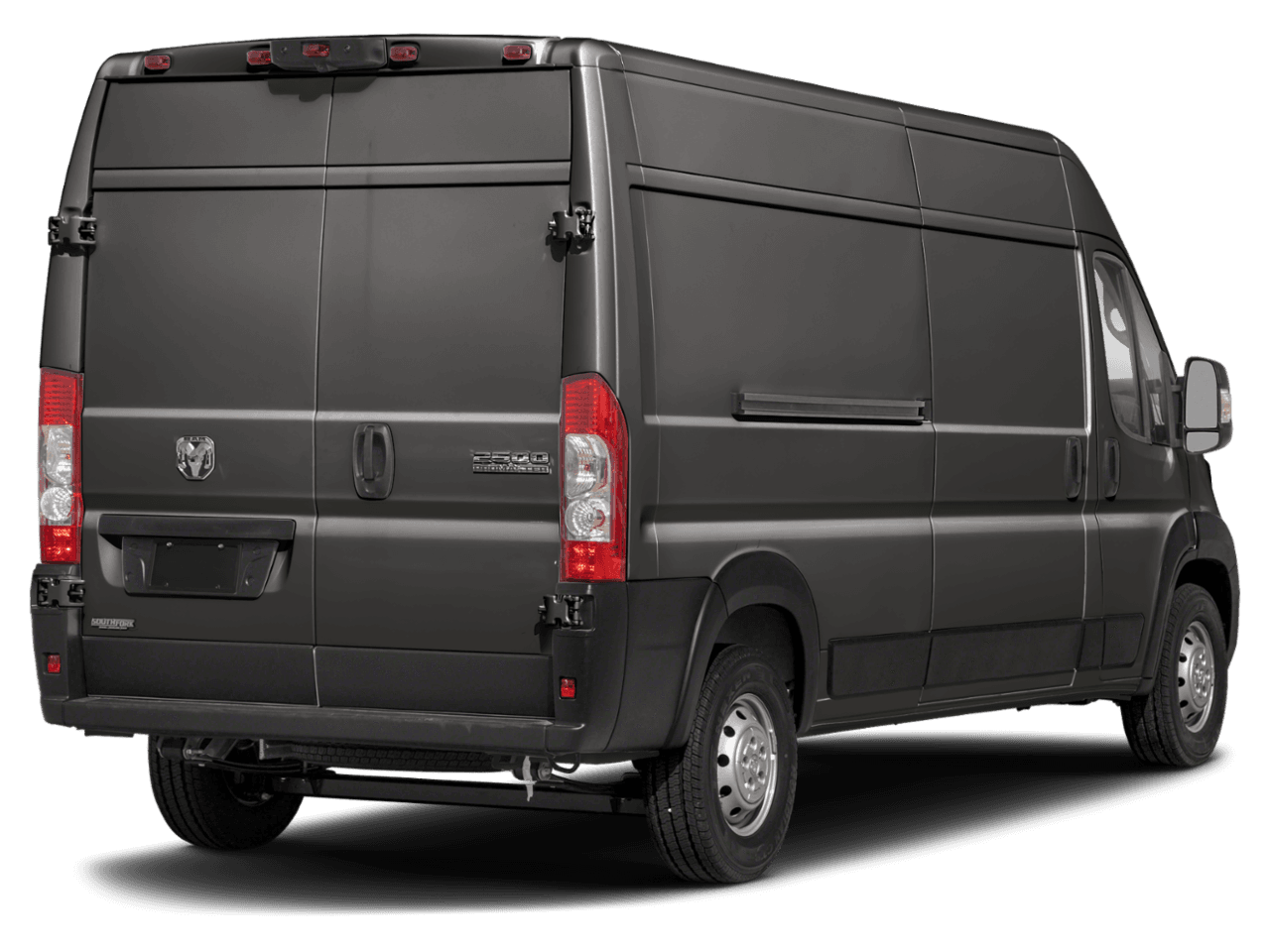 2026 Ram ProMaster Cargo Van SLT - Rear 3/4, facing to the right