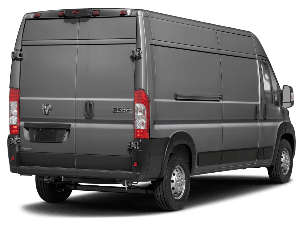 2026 Ram ProMaster Cargo Van SLT - Rear 3/4, facing to the right