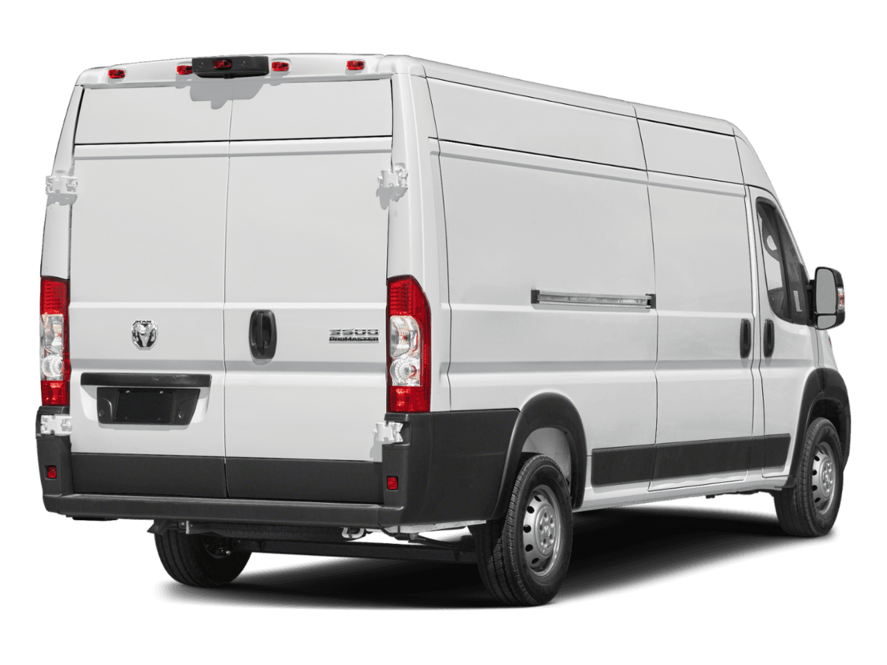 2026 Ram ProMaster Cargo Van Tradesman - Rear 3/4, facing to the right