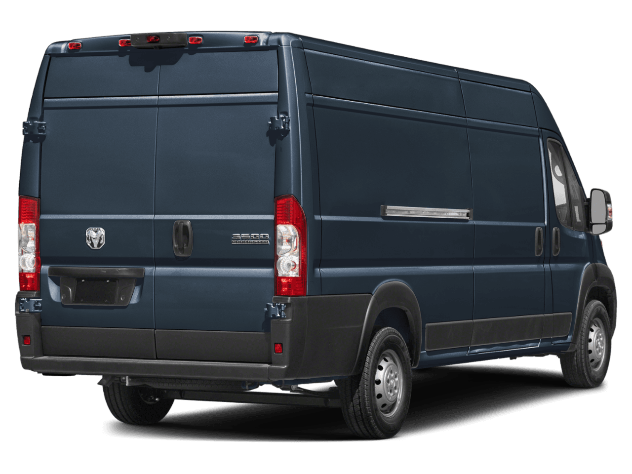 2026 Ram ProMaster Cargo Van Tradesman - Rear 3/4, facing to the right