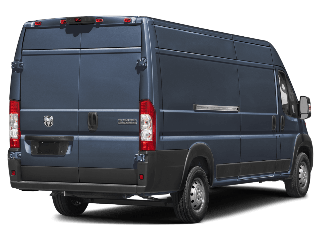2026 Ram ProMaster Cargo Van Tradesman - Rear 3/4, facing to the right