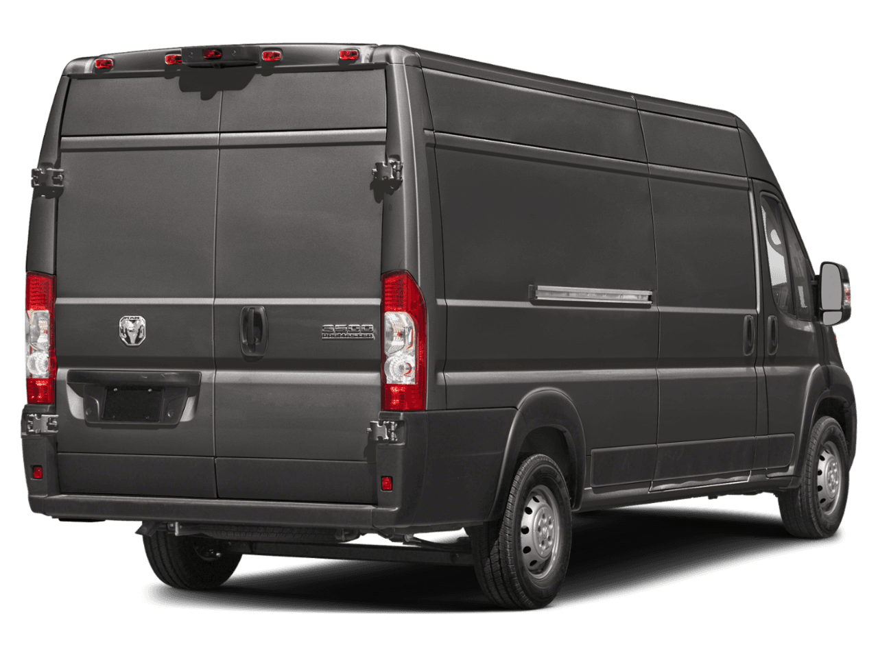 2026 Ram ProMaster Cargo Van Tradesman - Rear 3/4, facing to the right