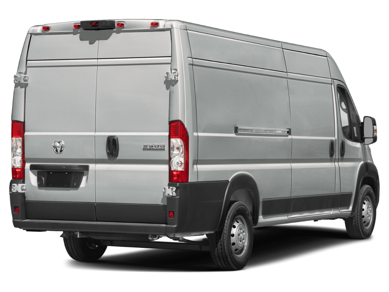 2026 Ram ProMaster Cargo Van Tradesman - Rear 3/4, facing to the right