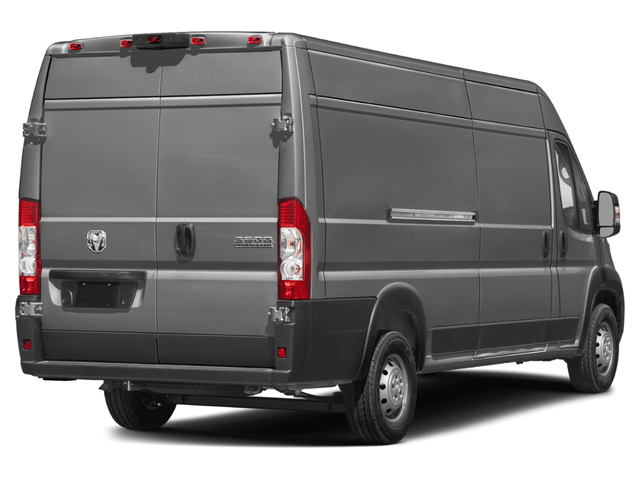 2026 Ram ProMaster Cargo Van SLT - Rear 3/4, facing to the right