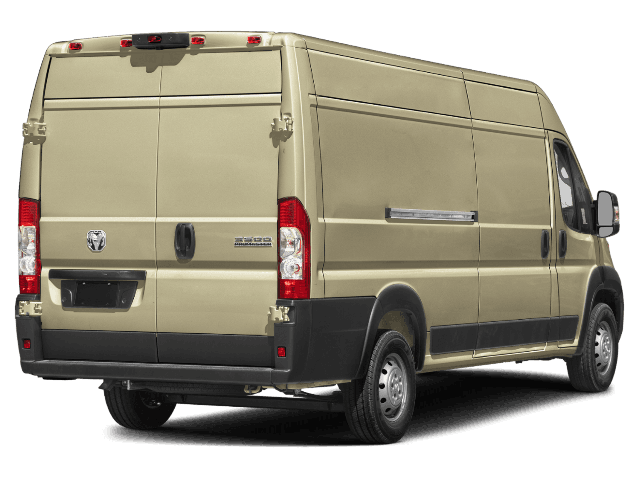 2026 Ram ProMaster Cargo Van SLT - Rear 3/4, facing to the right