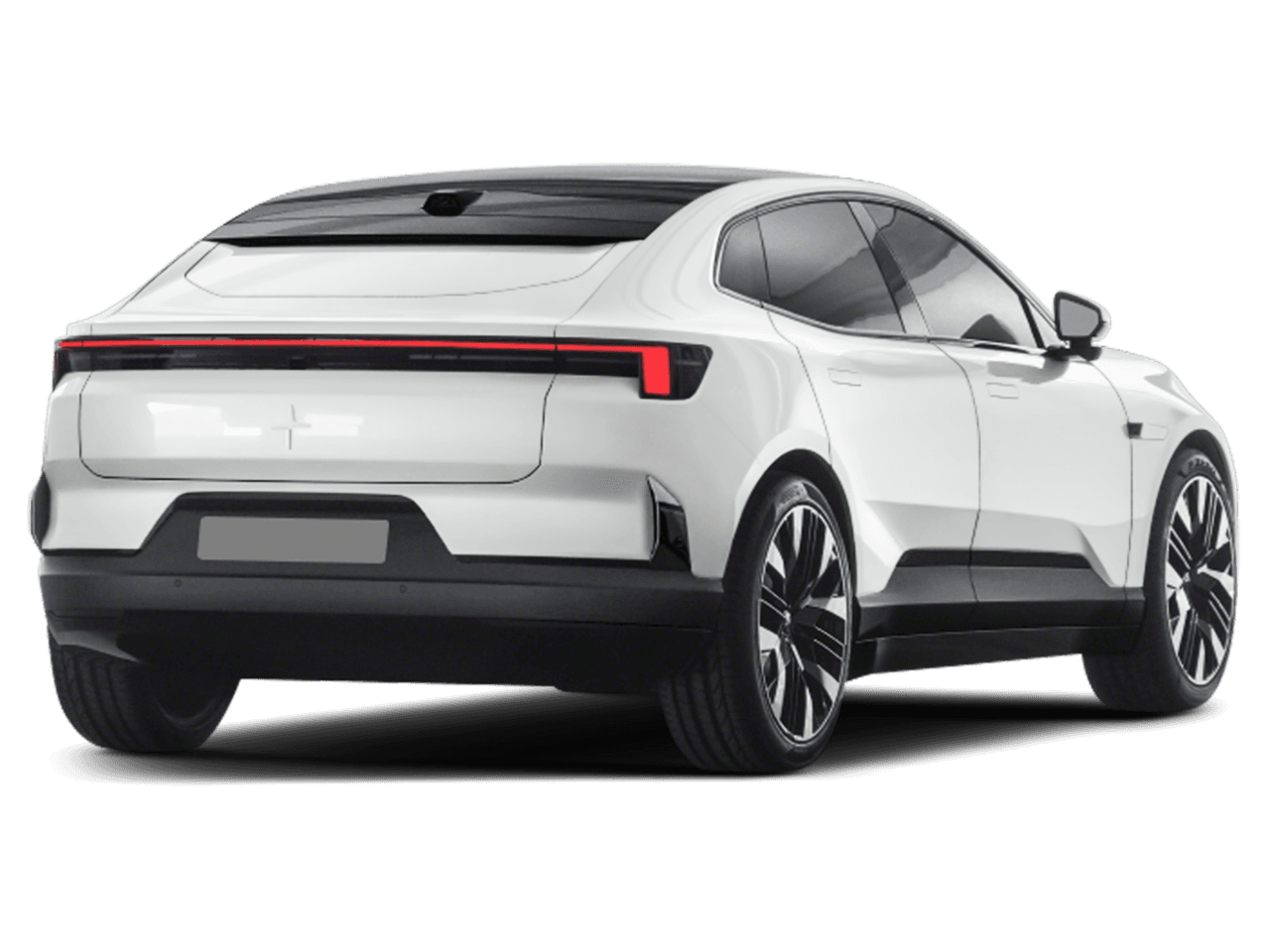 2026 Polestar 4 Pilot - Rear 3/4, facing to the right
