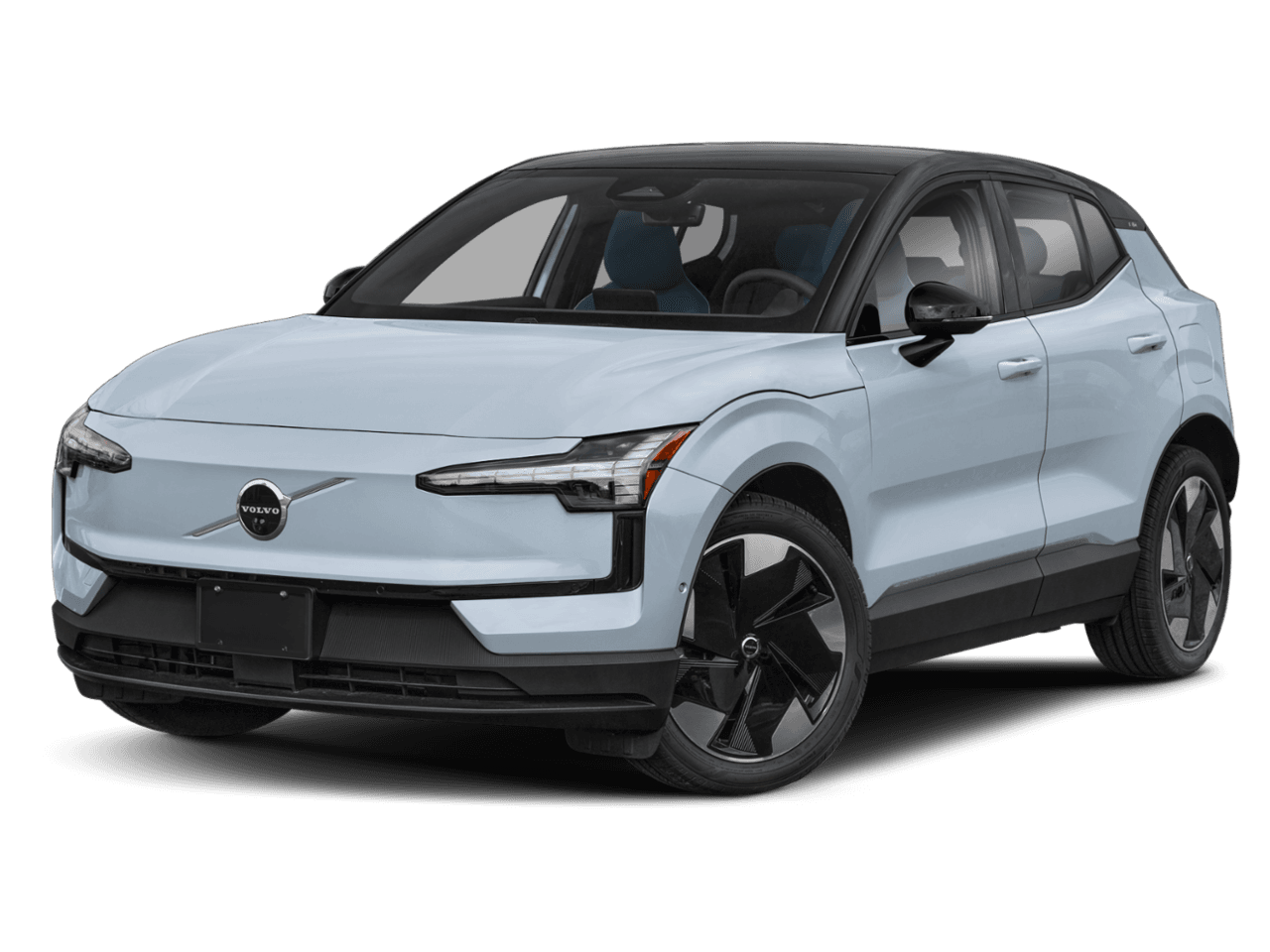 2026 Volvo EX30 Plus - Front 3/4, facing to the left