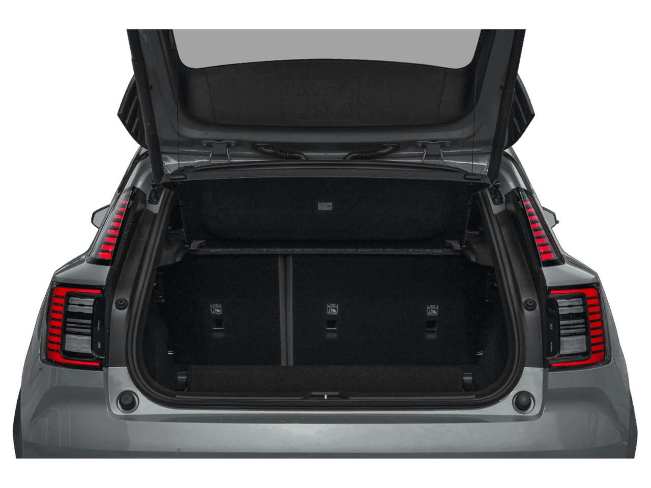 2026 Volvo EX30 Plus - Interior Trunk with Hatch Open Feature