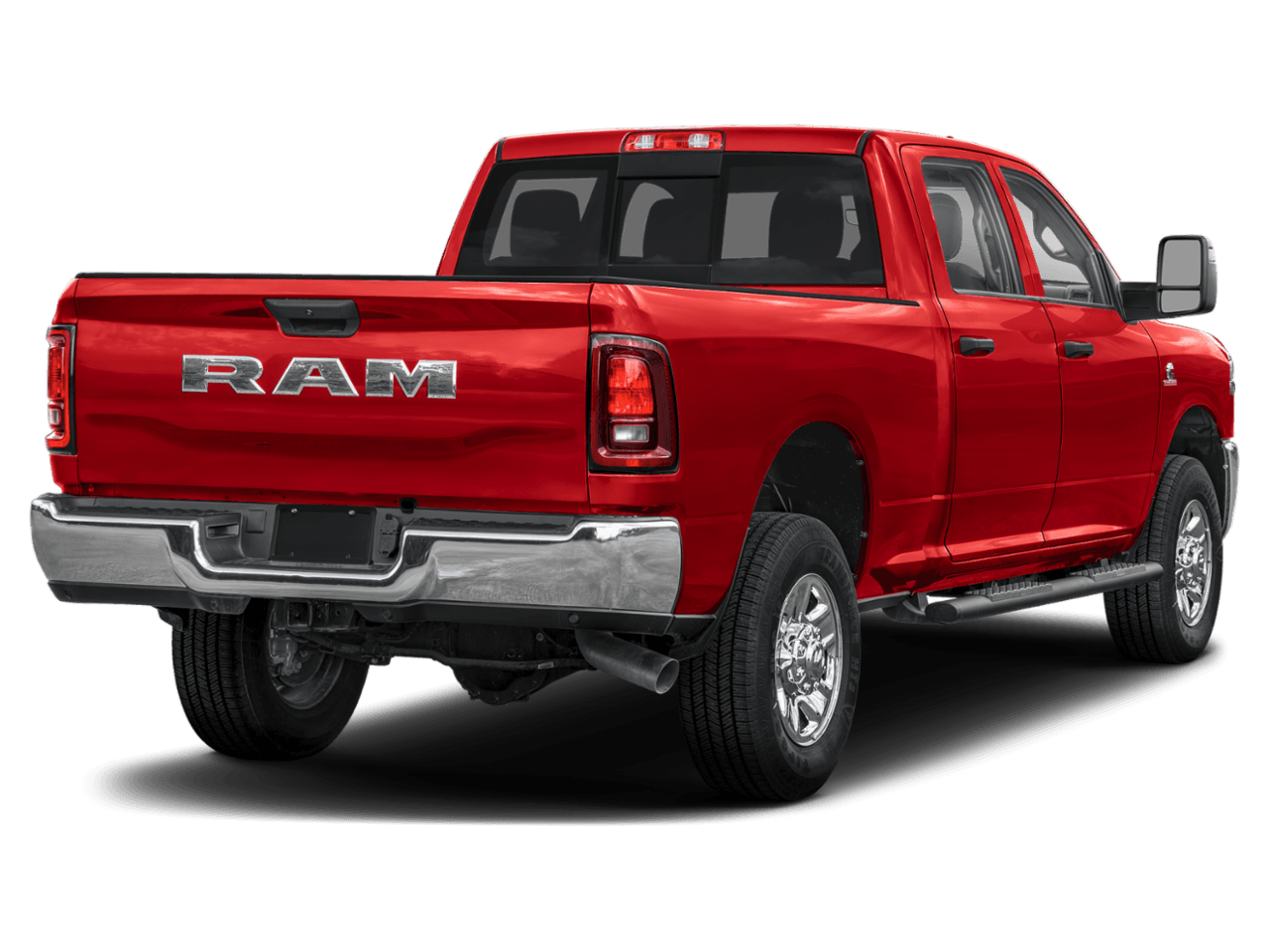 2026 Ram 2500 Tradesman - Rear 3/4, facing to the right