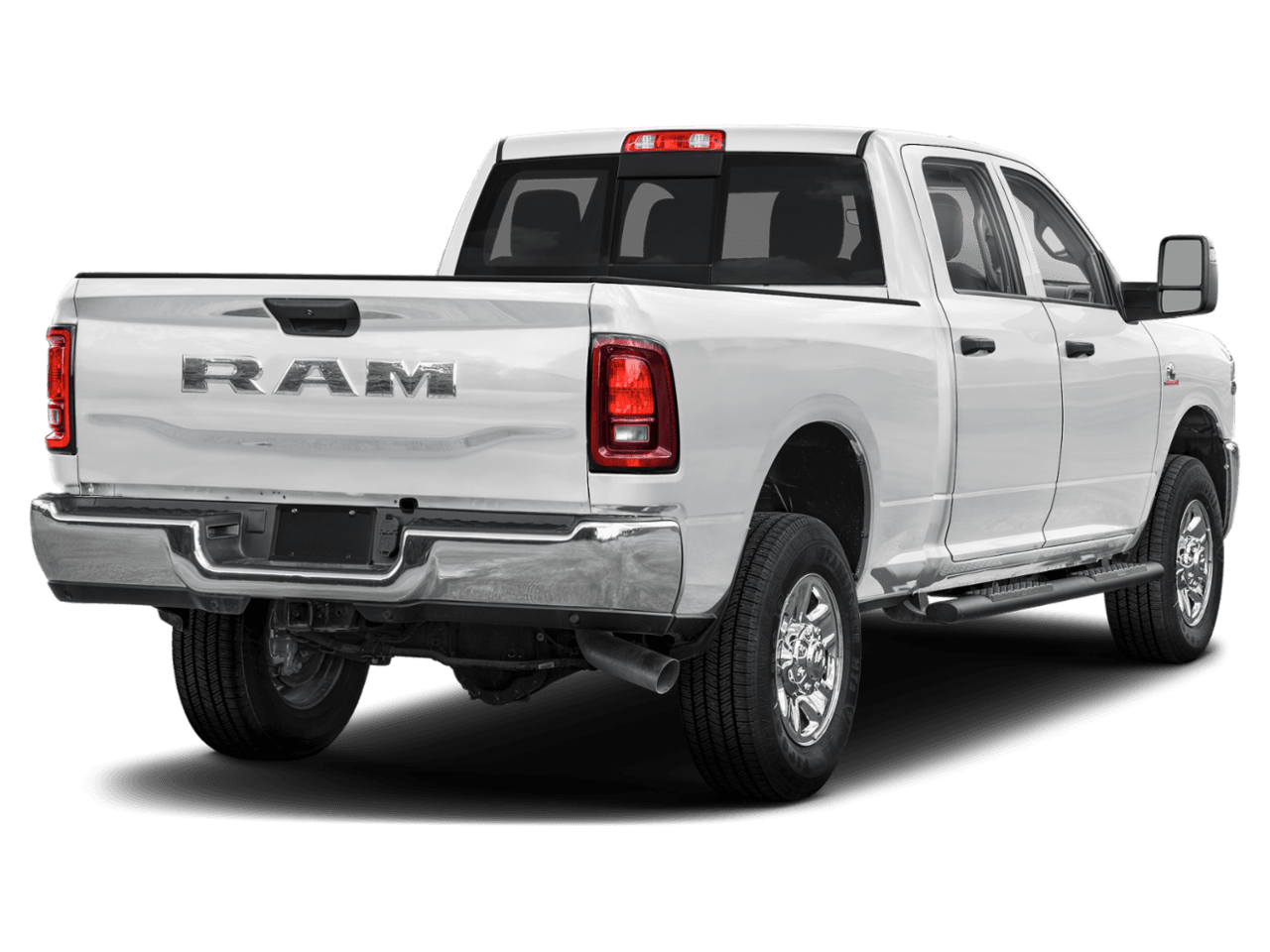 2026 Ram 2500 Tradesman - Rear 3/4, facing to the right