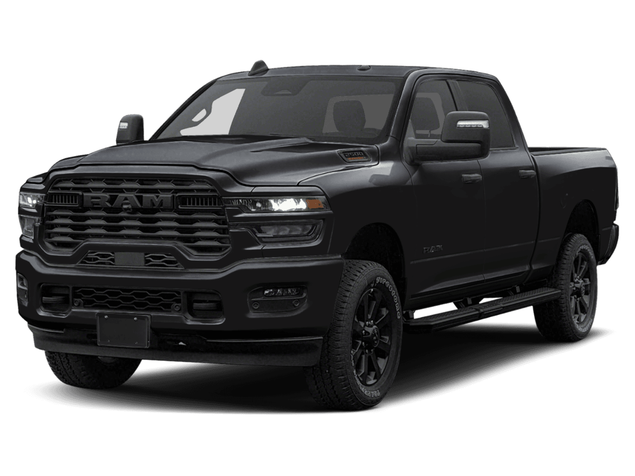 2026 Ram 2500 Big - Front 3/4, facing to the left