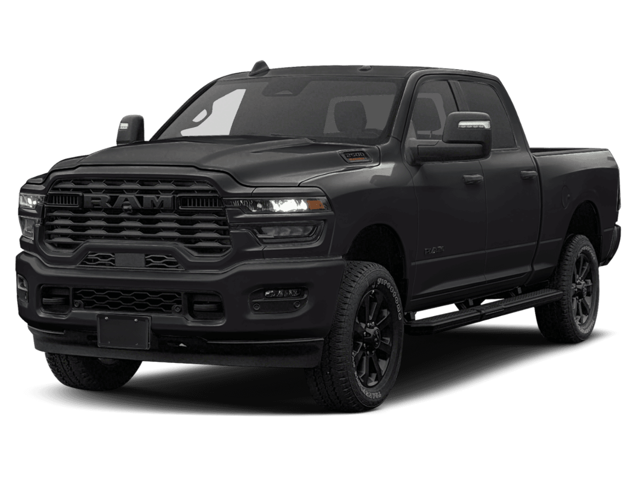 2026 Ram 2500 Big - Front 3/4, facing to the left