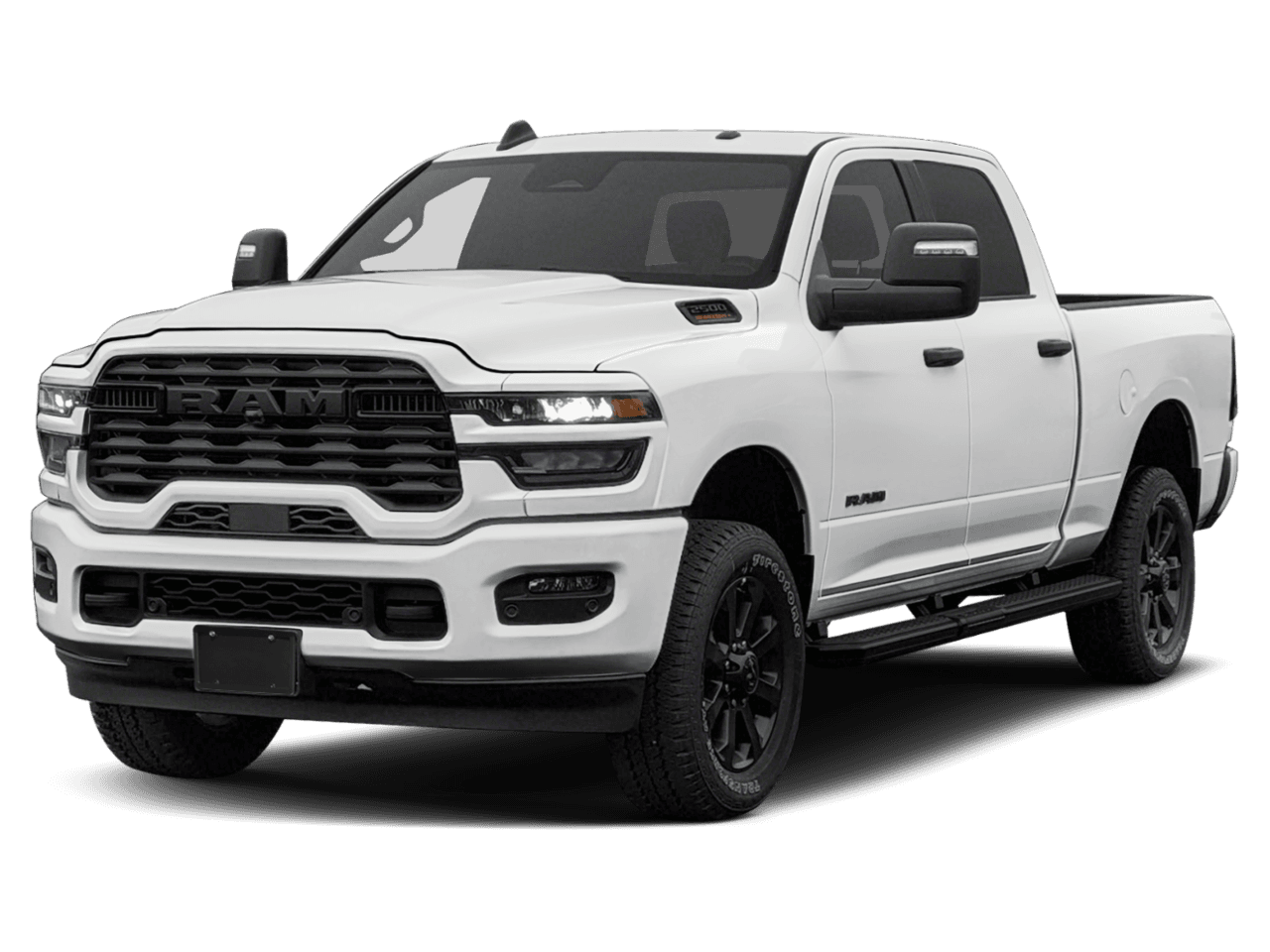 2026 Ram 2500 Lone - Front 3/4, facing to the left