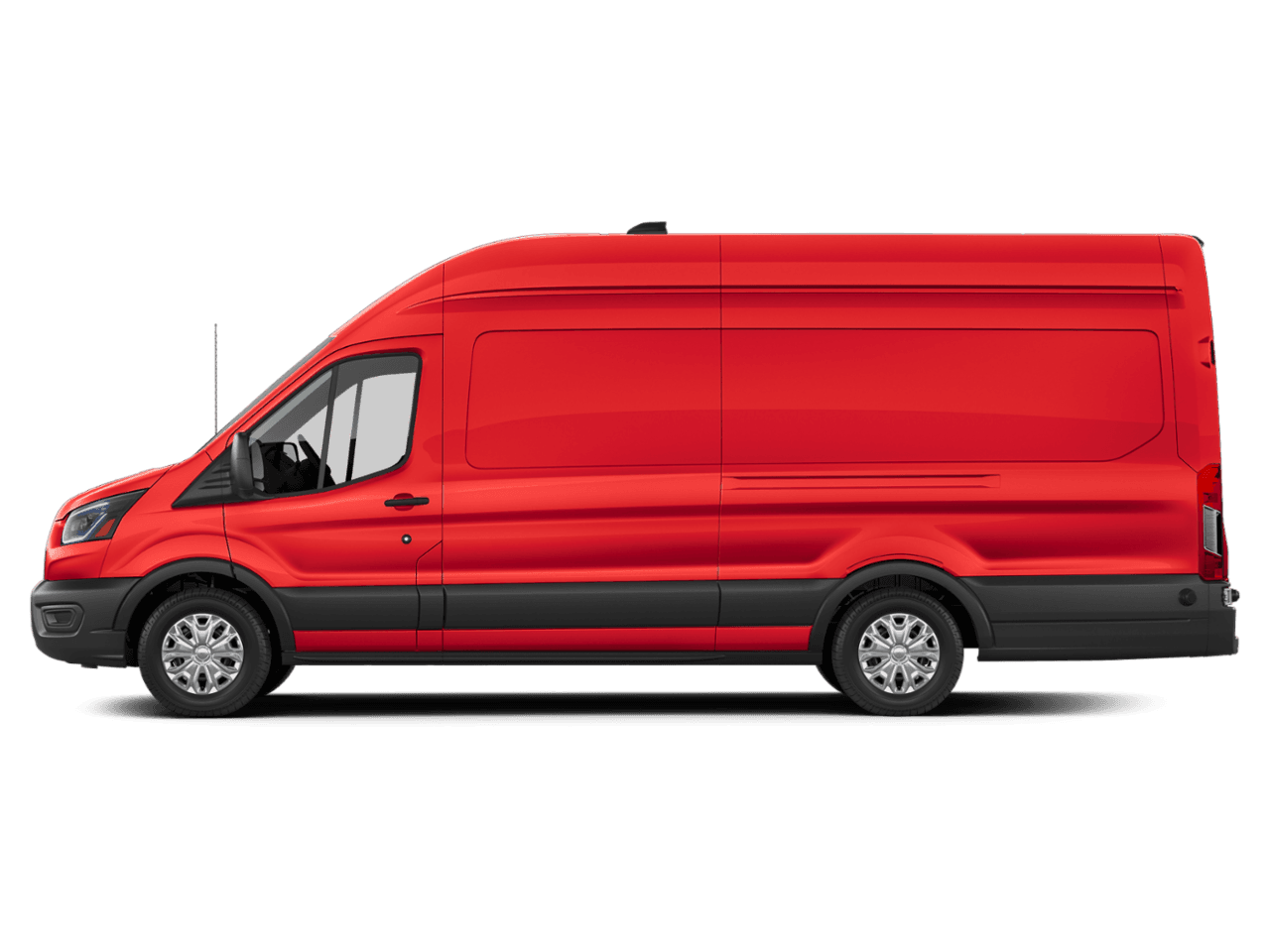 2026 Ford E-Transit Cargo Van T-350 - Profile, facing to the left