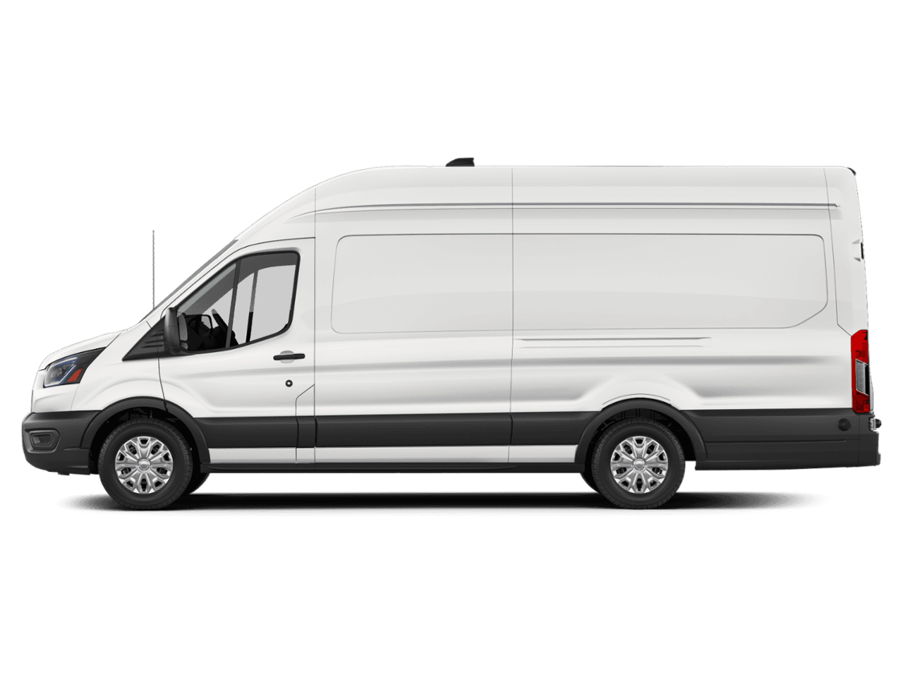 2026 Ford E-Transit Cargo Van T-350 - Profile, facing to the left