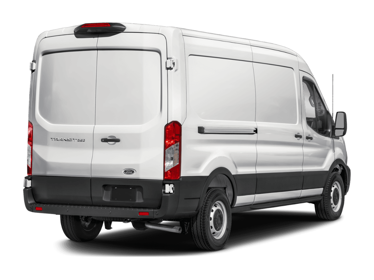 2026 Ford Transit Cargo Van T-150 - Rear 3/4, facing to the right