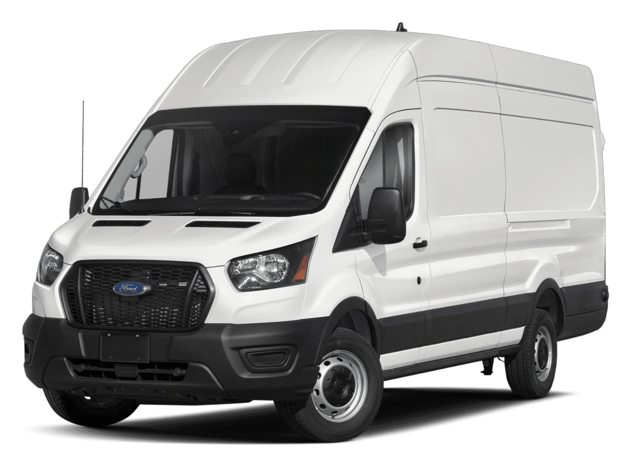 2026 Ford Transit Cargo Van T-250 - Front 3/4, facing to the left
