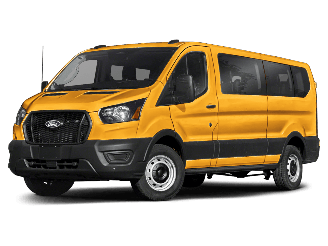 2026 Ford Transit Passenger Wagon T-350 - Front 3/4, facing to the left