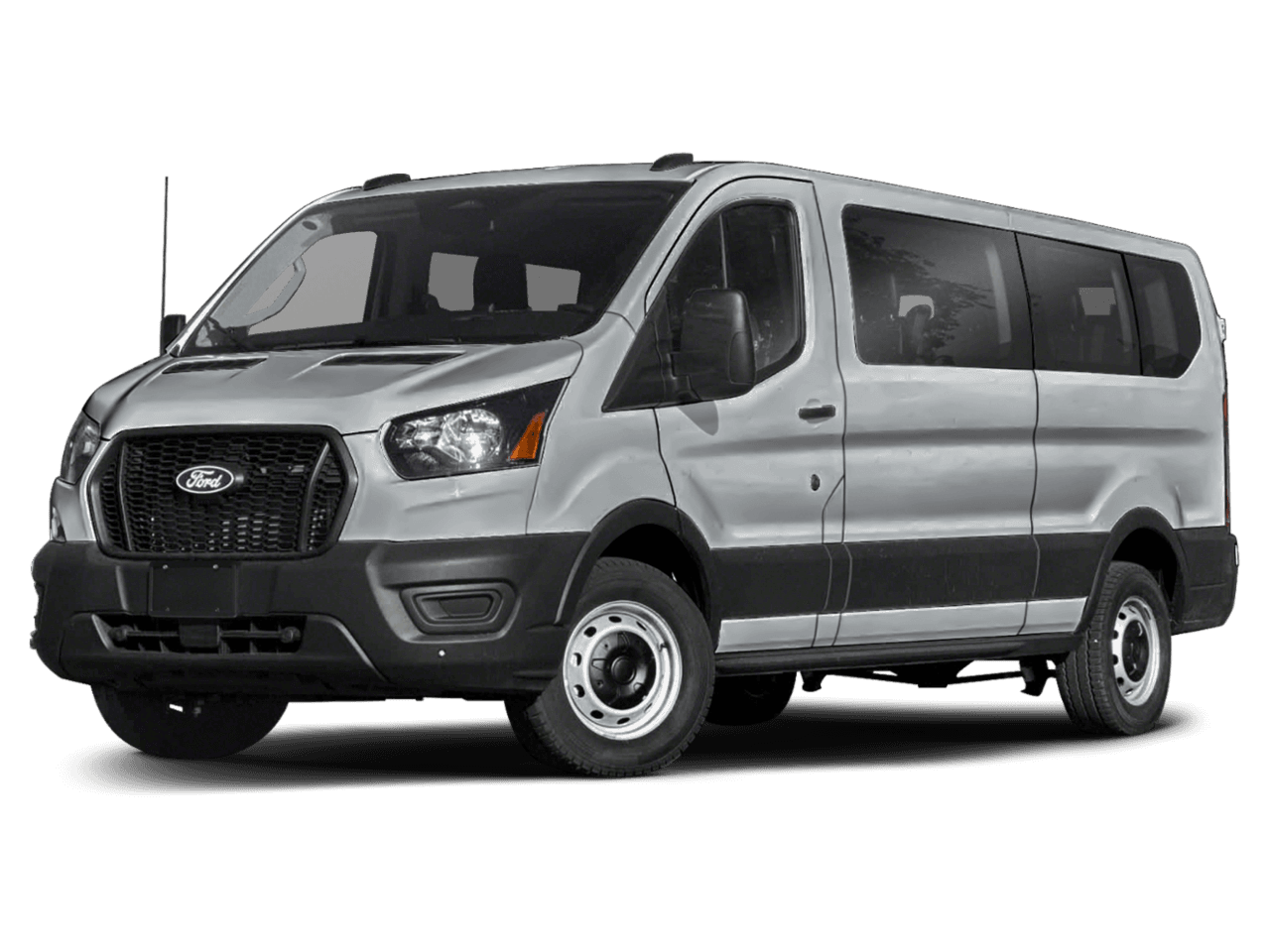 2026 Ford Transit Passenger Wagon T-350 - Front 3/4, facing to the left
