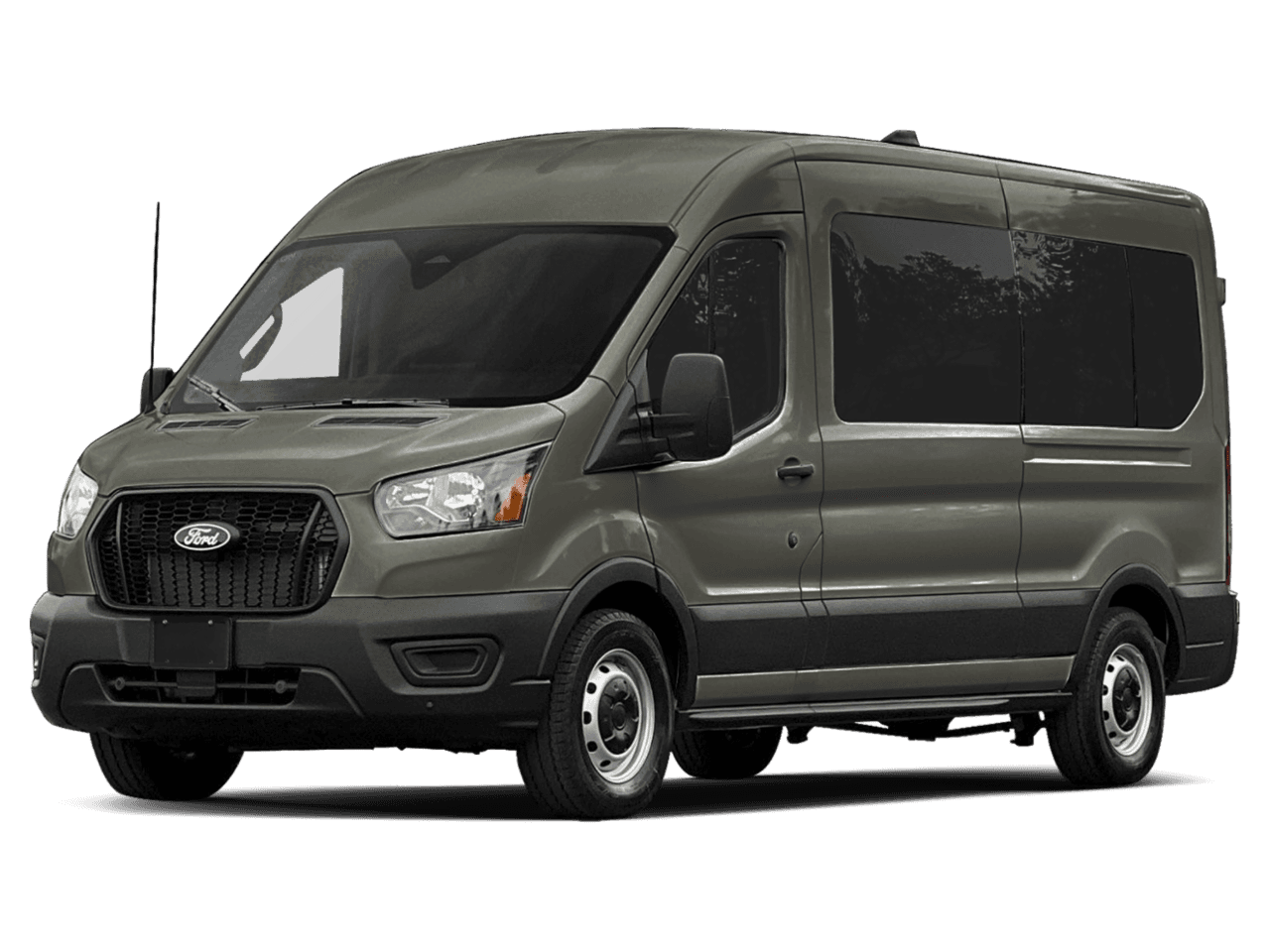 2026 Ford Transit Passenger Wagon T-350 - Front 3/4, facing to the left